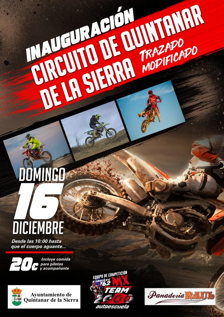 motocross quintanar de la sierra