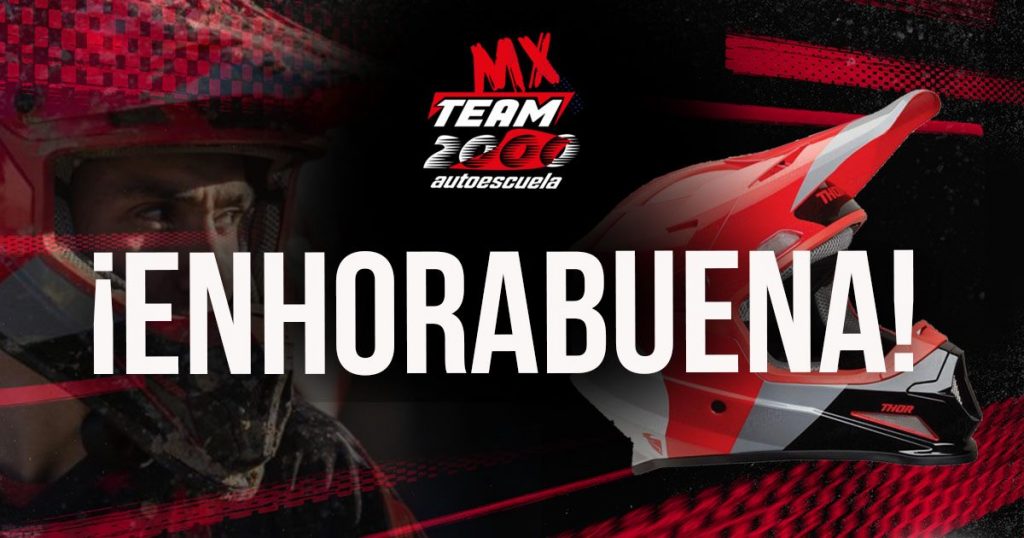 Sorteo casco motocross